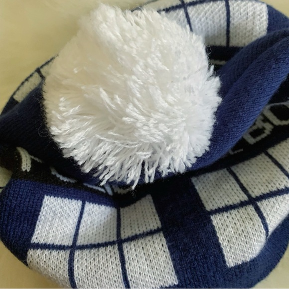 Doctor Who Tardis Knitted Pom Beanie Hat BBC LICENSED 
OS - Picture 6 of 7